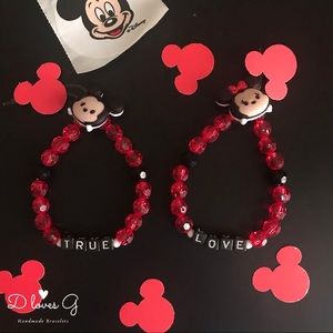 Mickey and Minnie True Love bracelets